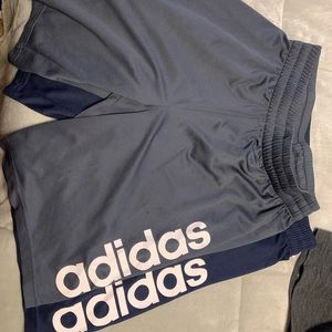 2 pairs mens adidas shorts